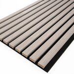 WallArt Panneaux muraux acoustiques Aku chêne gris 4 Pièces