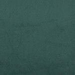 vidaXL Lit de repos vert foncé 80x200 cm velours