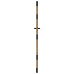 vidaXL Portail de jardin 85x175 cm acier corten conception de l'arbre