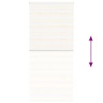 vidaXL Store zèbre beige marbré largeur du tissu 110 9 cm polyester