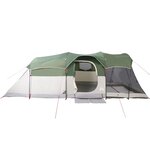 vidaXL Tente familiale tunnel 8 personnes vert imperméable