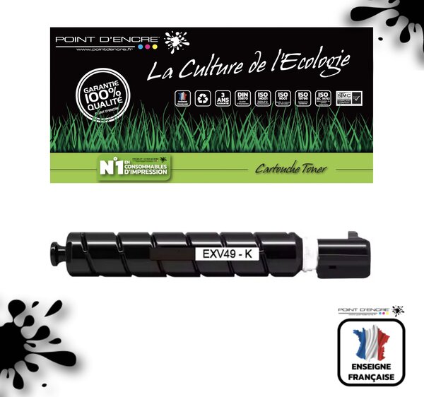 C-EXV49 - NOIR 8524B002 - Grande capacité