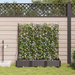 Jardinières vidaXL avec système d'irrigation 3 Pièces Marron