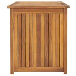 vidaXL Boîte de jardin 150x50x55 cm Bois massif de teck