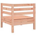 vidaXL Salon de jardin 8 Pièces avec coussins sapin douglas solide