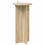 vidaXL Support de Plante 2 pièces Chêne Sonoma 29 5 x 29 5 x 60 cm