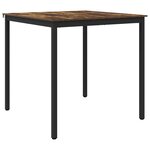 vidaXL Table de salle à manger / Table de repas Bois d'ingénierie