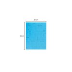 Pack 25 chemises Avocats Imprimées Procédure 25x32 cm 265g Bleu EXACOMPTA
