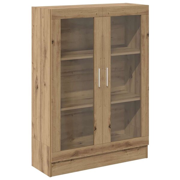 vidaXL Bibliothèque chêne artisanal 82 5x30 5x115 cm bois d'ingénierie