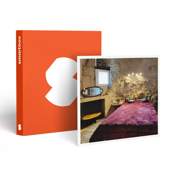 SMARTBOX - Coffret Cadeau 4 jours insolites en famille en gîte troglodyte au nord de Blois - Séjour