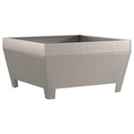 vidaXL Braise Marron 80 x 80 x 43 cm Acier