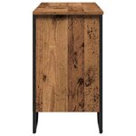 vidaXL Cabinet de Lavabo Bois Ancien 91 x 35 x 60 cm Bois d'ingénierie