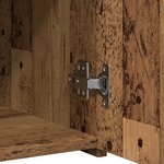 Buffet vidaXL en vieux bois 30x42 5x93 cm en bois d'ingénierie