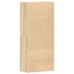 vidaXL Cabinet à chaussures avec étagère Chêne Sonoma 80 x 39 x 178 cm