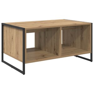 vidaXL Table basse Chêne artisan 80 x 50 x 40 cm Bois d'ingénierie