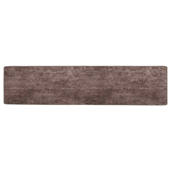 vidaXL Coureur de Tapis MARSA Gris 50 x 300 cm Polyester et PVC