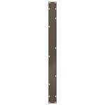 vidaXL Table à manger marron clair bois de chêne massif rectangulaire