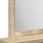 vidaXL Coiffeuse Chêne Sonoma 50 x 41 x 140 cm Bois d'ingénierie