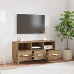 vidaXL Meuble TV Chêne artisan 102 x 36 x 50 cm Bois d'ingénierie