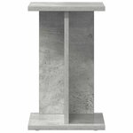 vidaXL Support de Plante 2 pièces Gris béton 25 x 25 5 x 40 5 cm