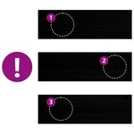 vidaXL Marches d'escalier 20 Pièces marron foncé 80x25x2 cm chêne massif