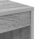vidaXL Bureau Sonoma gris 90 x 40 x 76 cm Bois d'ingénierie