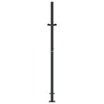vidaXL Portail de jardin anthracite 105x155cm acier conception d'arbre