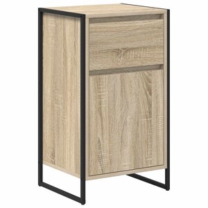 vidaXL Buffet avec tiroir Sonoma 81 x 36 x 150.5 cm Bois d'ingénierie