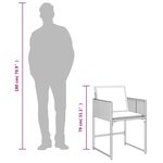 vidaXL Ensemble à manger de jardin et coussins 17 Pièces beige