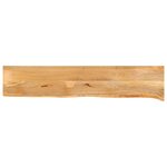 vidaXL Dessus de table à bord vivant 140x40x2 5cm bois massif manguier