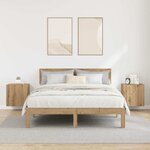 vidaXL Meubles TV muraux 2 Pièces Chêne artisanal 40 5x30x40cm