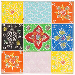 vidaXL Table Gigogne Marron 50 x 50 x 50 cm Bois de manguier massif