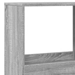 vidaXL Cloison de séparation sonoma gris 100x33x175 cm bois ingénierie