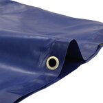vidaXL Bâche bleu 1 5x2 m 650 g/m²
