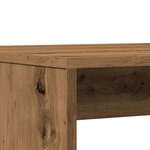 vidaXL Ensemble table à manger et bancs 3 Pièces bois d'ingénierie