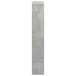 vidaXL Armoire murale de salle de bain Gris Béton 30 x 10 x 60 5 cm