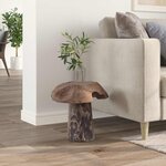 vidaXL Tabouret Naturel 35 x 35 x 35 cm Bois de teck massif