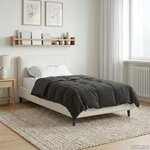 vidaXL Couette d'été 140 x 200 cm Été Microfibre (100  polyester)