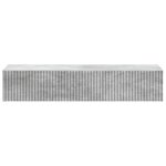 vidaXL Table d'appoint murale Gris béton 87 5 x 34 5 x 17 cm