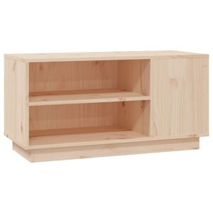vidaXL Meuble TV 80x35x40 5 cm Bois de pin massif