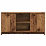 vidaXL Meuble TV vieux bois 102x37 5x52 5 cm bois d'ingénierie