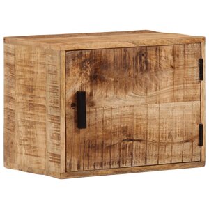 vidaXL Table de chevet murale 40x30x25 cm bois de manguier massif