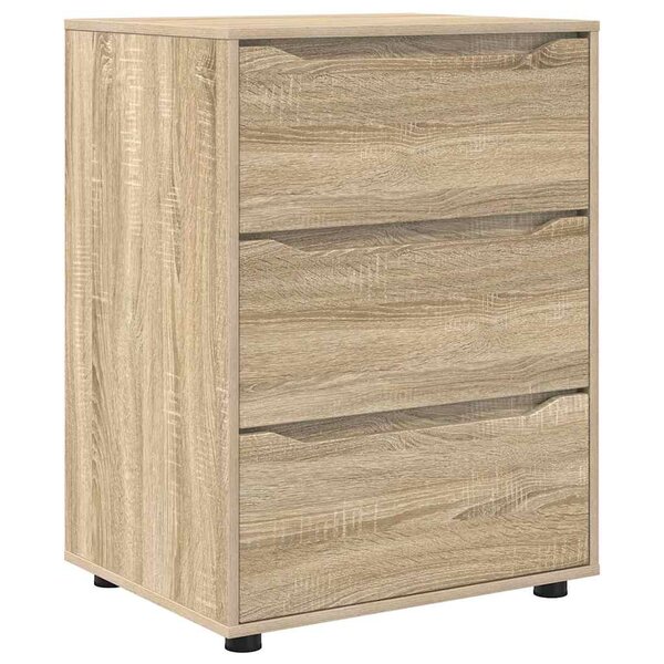 vidaXL Armoire de rangement Chêne Sonoma 60 x 48 x 81 cm