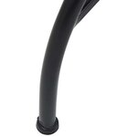 vidaXL Ensemble de bistro mosaïque noir et blanc fer et céramique