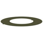 vidaXL Anneau de jardin plat vert olive de 40/70 cm en acier de