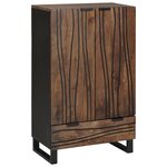vidaXL Buffet 60x33.5x100 cm Bois massif Mango