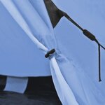 vidaXL Tente pour 4 personnes Bleu