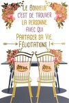 Carte Félicitations Mariage Mr Mrs Mme Monsieur Madame avec Enveloppe 12x17 5cm
