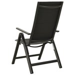 vidaXL Ensemble de bistro 5 Pièces noir et anthracite