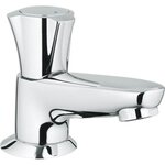 GROHE Mitigeur lavabo monocommande Costa 20404001 - Bec coulé fixe - Isolation thermique - Chrome - Taille L